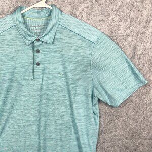 Tommy Bahama Polo Shirt Men’s X-Large Green IslandZone Golf Performance Recycled